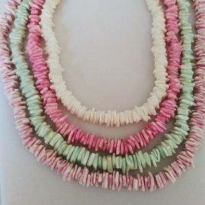 Vintage Puka Shell 4 Neclace